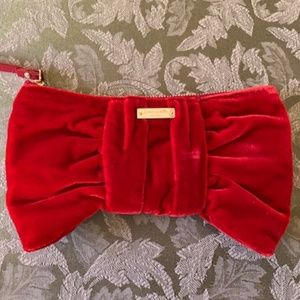 Kate Spade♠︎Velvet Bow Clutch